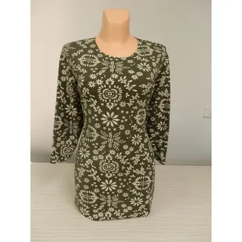 Dámská tunika Tunika LIKA, Barva Zelená, Velikost XXXXXL64, Materiál 96% Viskoza 4% Lycra