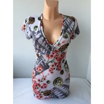 Dámská halenka Halenka ŘEKA, Barva Bílá, Velikost XXXL 54, Materiál 98% Polyester 2% Lycra