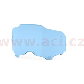 Motocyklové brýle plexi ARMEGA, 100% - USA (modré, Anti-fog)