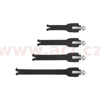 Moto obuv sada přezek pro boty TECH 7, ALPINESTARS - Itálie (černé)