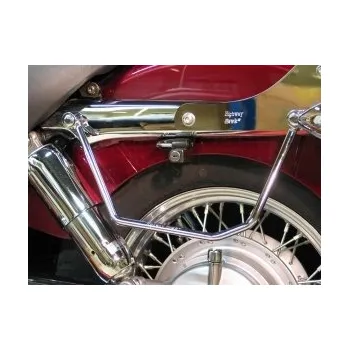 Zavazadlo na motocykl Podpěry brašen Highway Hawk pro motocykly HONDA VT750 C4/C5/C6 Shadow (2ks) Chrom
