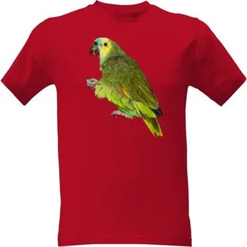 Pánská móda Tričko s potiskem Amazoňan modročelý pánské