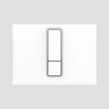 Splachovací tlačítko Ovládací tlačítko SANIT INEO BRIGHT malé 202x145mm bílé