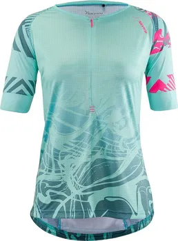 cyklistický dres Silvini Stabina WD1432 s krátkým rukávem Turquoise/Pink