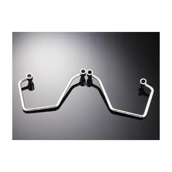 Zavazadlo na motocykl Highway Hawk Podpěry brašen pro motocykly KAWASAKI VN800/800 Classic (2ks) Chrom