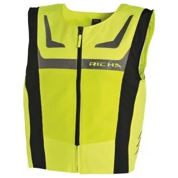 Moto vesta Reflexní vesta RICHA SAFETY MESH fluo žlutá 5XL/6XL