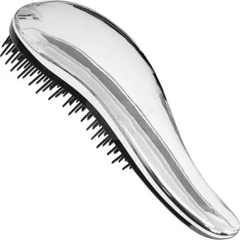 kartáč na vlasy Dtangler kartáč stříbrný