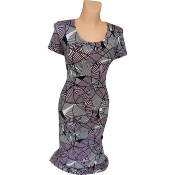 Dámské šaty Šaty NORDA, Barva Růžová, Velikost XL 44, Materiál 96% Viskoza 4% Lycra