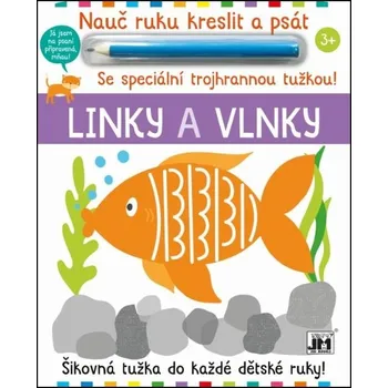 Bystrá hlava Nauč ruku kreslit a psát: Linky a vlnky - kolektiv (2019, brožovaná)