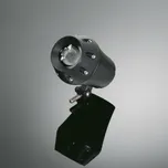 Hlavní světlo na motorku Highway Hawk CONICAL (E-mark) 55mm, černé (1ks) Černá