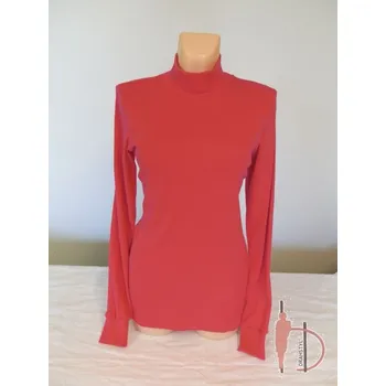 Dámské tričko Bavlněné triko se stojákem, Barva Růžová, Velikost XXL50, Materiál 100% bavlna