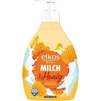 Mýdlo Elkos mléko a med tekuté mýdlo 500 ml