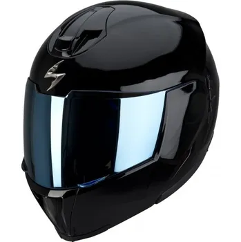 Helma na motorku SCORPION Výklopná přilba EXO-910 AIR černá lesk XS