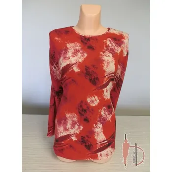 Dámský svetr Svetřík MOCOP, Barva Červená, Velikost XXXL56, Materiál 95%Pe 5%Pu