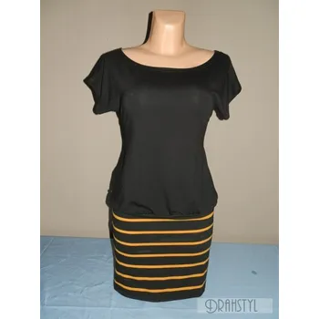 Dámské šaty Šaty JILÍK 38,40, Barva Jako na obrázku, Velikost S 36, Materiál 98% Bavlna 2% Lycra