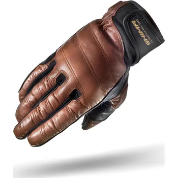 Moto rukavice SHIMA Moto rukavice Revolver Brown hnědé M