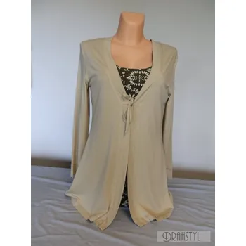 Dámská parka dámské blejzry, Barva Bílá, Velikost M 38 , Materiál 96% Viskoza 4% Lycra