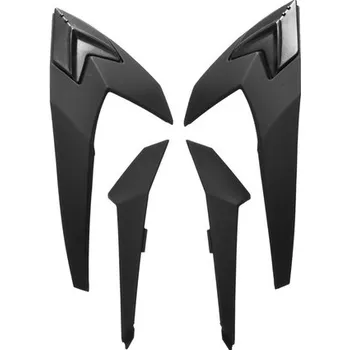 Helma na motorku vrchní kryt ventilace pro přilby VALOR, AIROH - Itálie (černý)