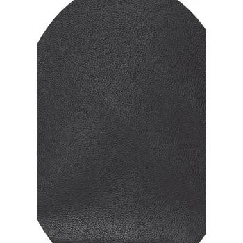 Motocyklový chránič kolene a holeně HELD Kožená záplata místa pro kolenní slider, černá (pár) XL