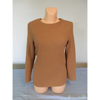 Dámský svetr Svetr dámský se svislým žebrováním , Barva Zelená, Velikost XXL52, Materiál 100% Polyester