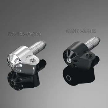 Řídítka Koncovka řídítek 22/25mm Highway Hawk se závitem pro zrcátko, chrom (1ks) Chrom