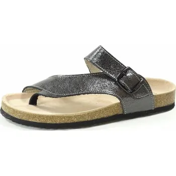 Dámská zdravotní obuv Sante zdravotní obuv * Santé N/0091/K60 dámské vycházkové ortopedické kožené žabky černé Tabulka dámských velikostí: 37