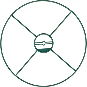 Opora na rostlinu Plastia Roto 30 N902201 30 x 30 x 2 cm 3 ks