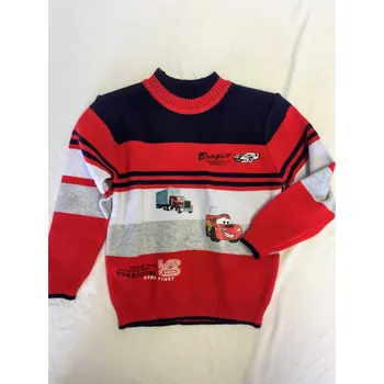 Dívčí mikina Svetřík pro kluky 98,104,, velikost 104, Barva červená, Rukáv dlouhý rukáv