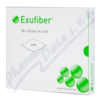 Krytí na ránu KRYTI EXUFIBER 10X10CM 10KS