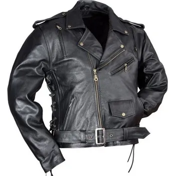 Moto bunda L&J Křivák na motorku pánský SHADOW černý M