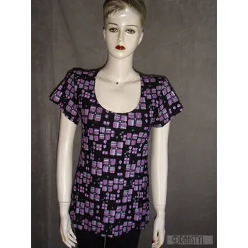 Dámská halenka Halenka PREK, Barva Fialová, Velikost 44, Materiál 96% Viskoza 4% Lycra