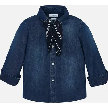 Dívčí košile Mayoral chlapecká košile s šátkem 4124 Velikost: 110