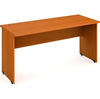 Hobis Pracovní stůl GE 1600 Barva desky stolu: ořech, Barva korpusu stolu: bílá