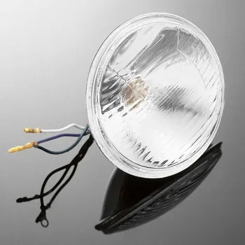 Osvětlení pro motocykl Náhradní parabola 115mm, pro hlavní/přídavná světla s E-mark Highway Hawk BATES a USA STYLE (1ks) Bílá