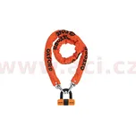 řetězový zámek na motocykl Heavy Duty, OXFORD (oranžový plášť, délka 1,5 m)
