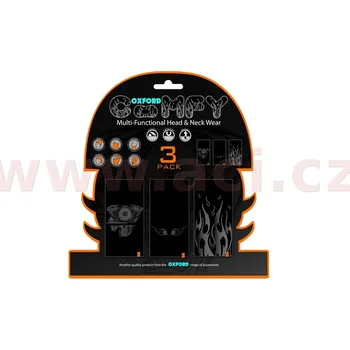 Nákrčník nákrčníky Comfy Harley Davidson Graphics, OXFORD - Anglie (sada 3 ks)