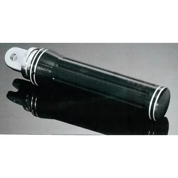 Stupačky spolujezdce Highway Hawk STRAIGHT černé pro motocykly YAMAHA XV750/1000/1100 Virago (pár) Černá