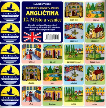 Anglický jazyk Angličtina 12: Město a vesnice - Antonín Šplíchal (2004, polotuhá)