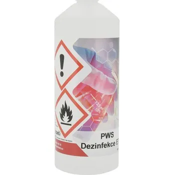 Dezinfekce PWS Dezinfekce ETL virocid 66% 1l (holá láhev)