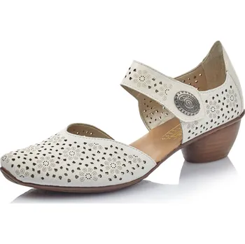 Dámské lodičky Rieker 43711-80 Weiss