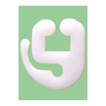 Uchycení záclony a závěsu Urbánek Háček T-jezdec 103