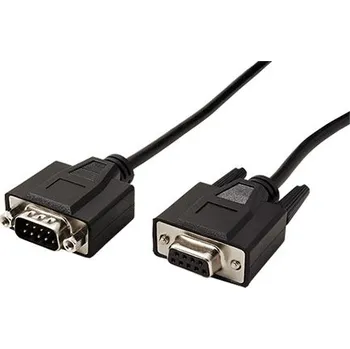 Datový kabel Value Kabel MD9 - FD9, černý, 1m - 11.99.6210