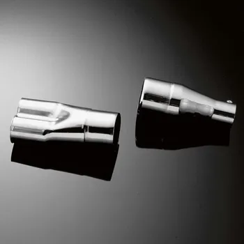 Výfuk pro motocykl Highway Hawk Mezikus výfuku 1:1 pro koncovky SLASHCUT, d=45mm, chrom