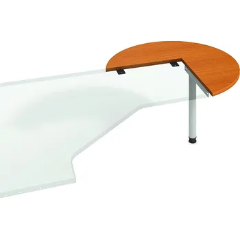 Psací stůl Hobis Přídavný stůl GP 21 P Barva desky stolu: buk, Barva kovu: šedá