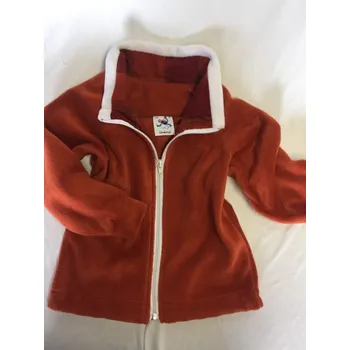 Dívčí mikina dívčí mikiny, velikost 110, Barva Veverkově oranžová, Střih s nápletem