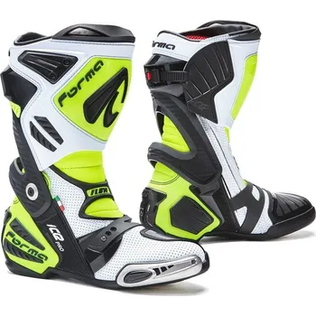 Moto obuv Forma Ice Pro Flow bílé/černé/žluté