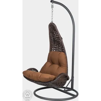 Zahradní houpačka FaKOPA MIA - závěsné křeslo z ratanu Leandra
