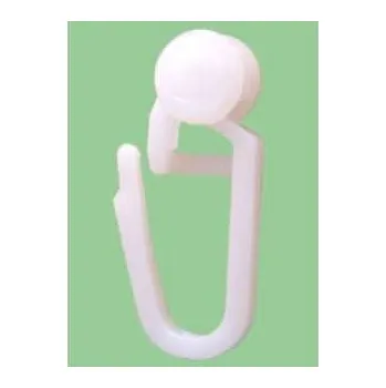 Uchycení záclony a závěsu Urbánek Háček - jezdec do garnýže