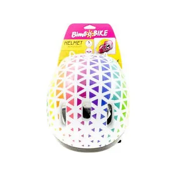 Chránič hlavy Bimbobike Dětská cyklo přilba nastavitelná RAINBOW velikost M 53-54 cm Bimbobike Dětská cyklo přilba nast.RAINBOW velikost M 53-54 cm