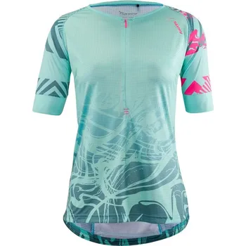 cyklistický dres Silvini Stabina WD1432 s krátkým rukávem Turquoise/Pink